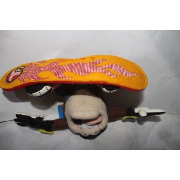COPY - Looney Tunes DISNEY TASMANIAN Devil Plush Doll on Skateboard Snowboard 8… - Picture 6 of 6